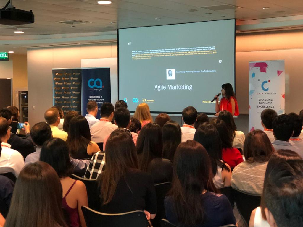Alice spoke about Agile Marketing best practices at Digital Outlook 2020.